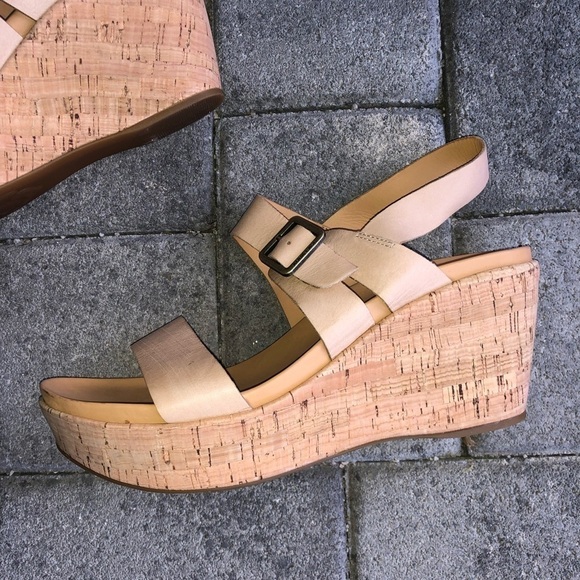 NWT KORK-EASE Aimeho Wedge Sandals in Natural size 10 - Picture 5 of 16